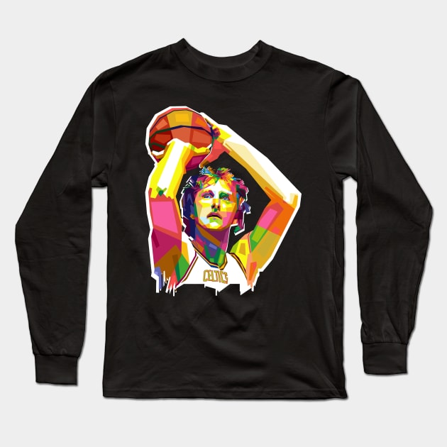 LARRY BIRD Long Sleeve T-Shirt by Vector Baturaja